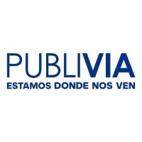 Logo Publivia — Cliente de Gráficas YA